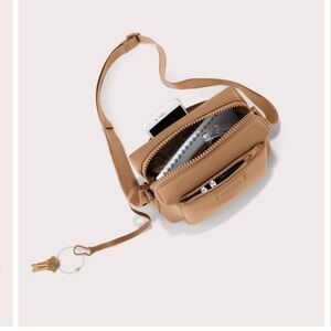 Dagne Dover Tan Crossbody Bag